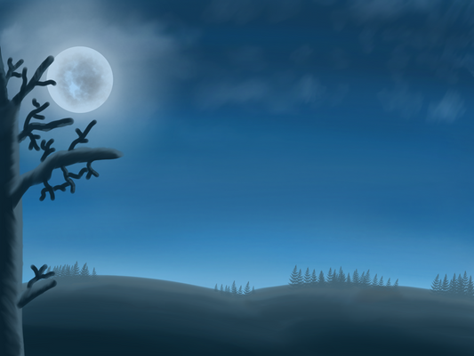 Midnight Ridge | Cinematic Night Landscape