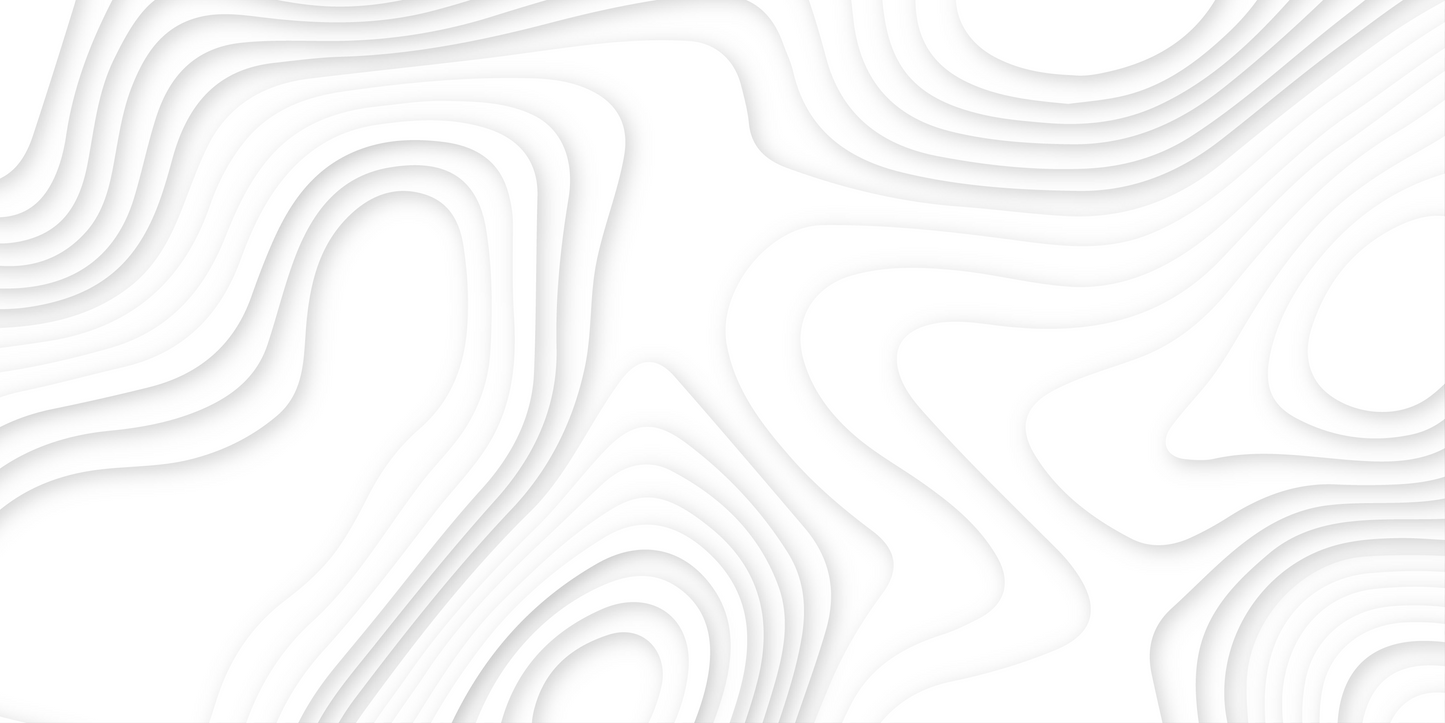 3D white contour design papercut vector