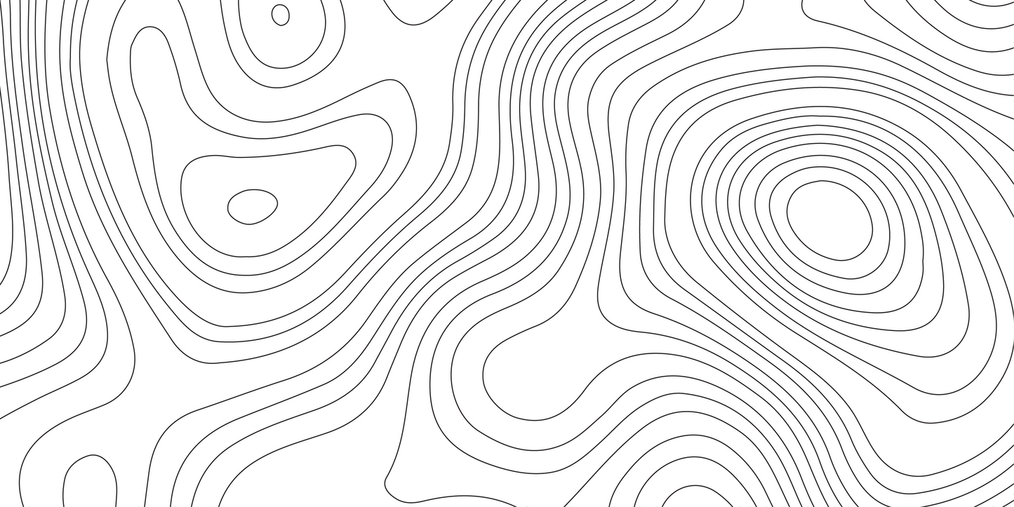 White background topography design vector
