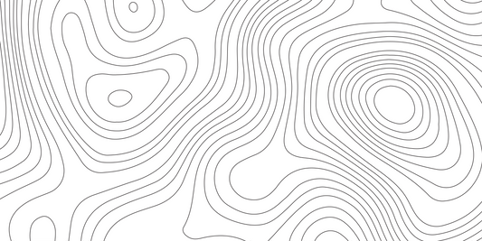 White background topography design vector